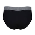 Reebok Mens Cotton Stretch 3 Pack Gavino Black Briefs