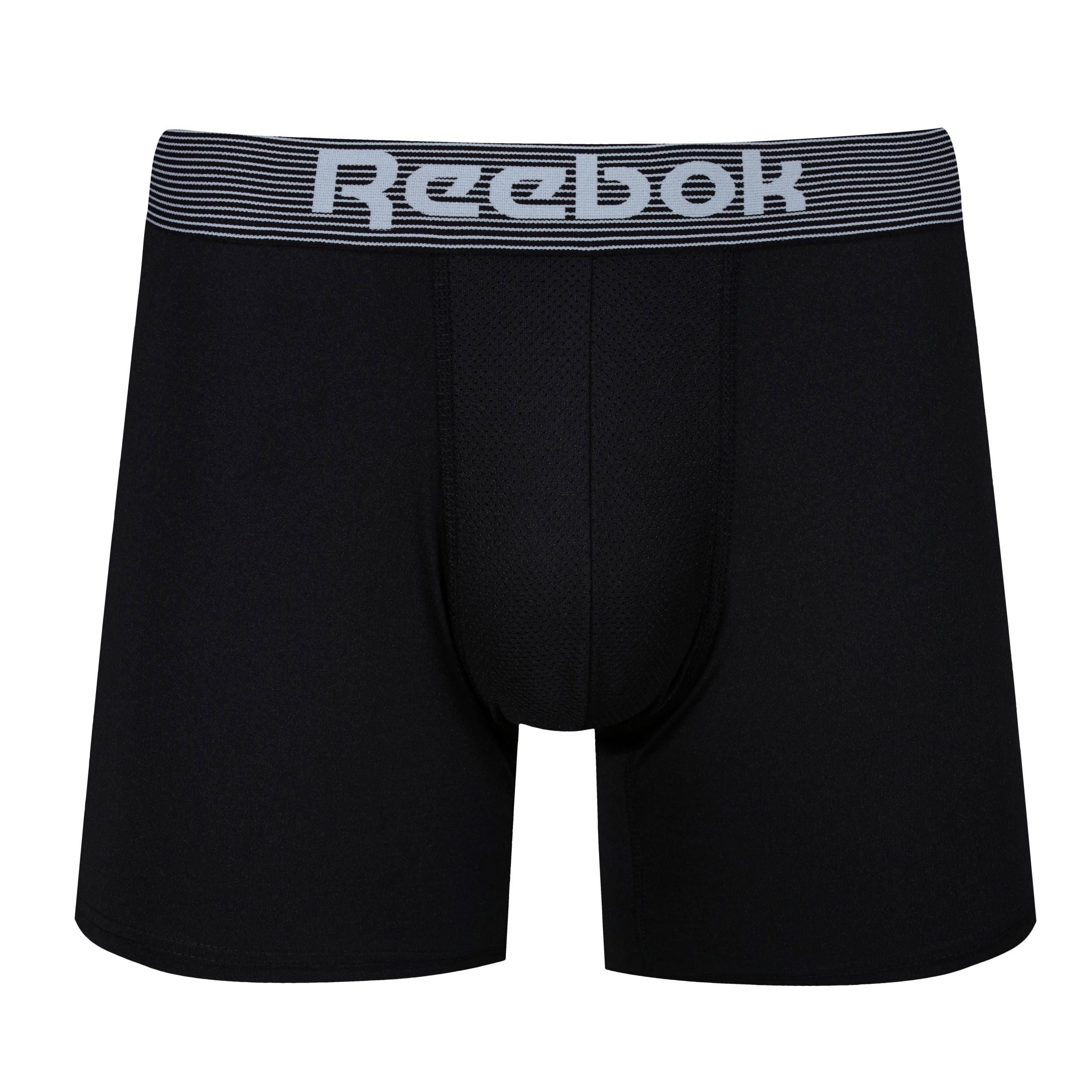 Reebok 3 Pack Black Boxers