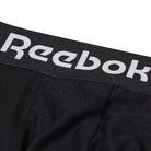 Reebok Mens Performance 3 Pack Adamson Medium Sports Trunks - Black Print/Grey