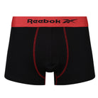 Reebok Mens 5 Pack Buchan Sports Trunks - Black/Orange/Lime/Blue/Red/Mint WB