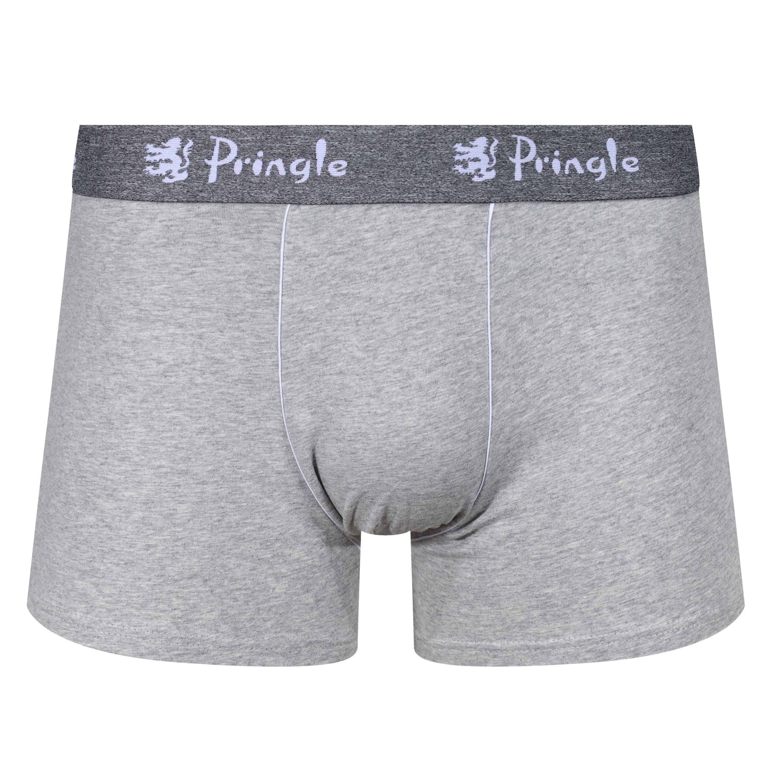 Pringle 3 Pack Cotton Stretch Men's Trunk - BWG