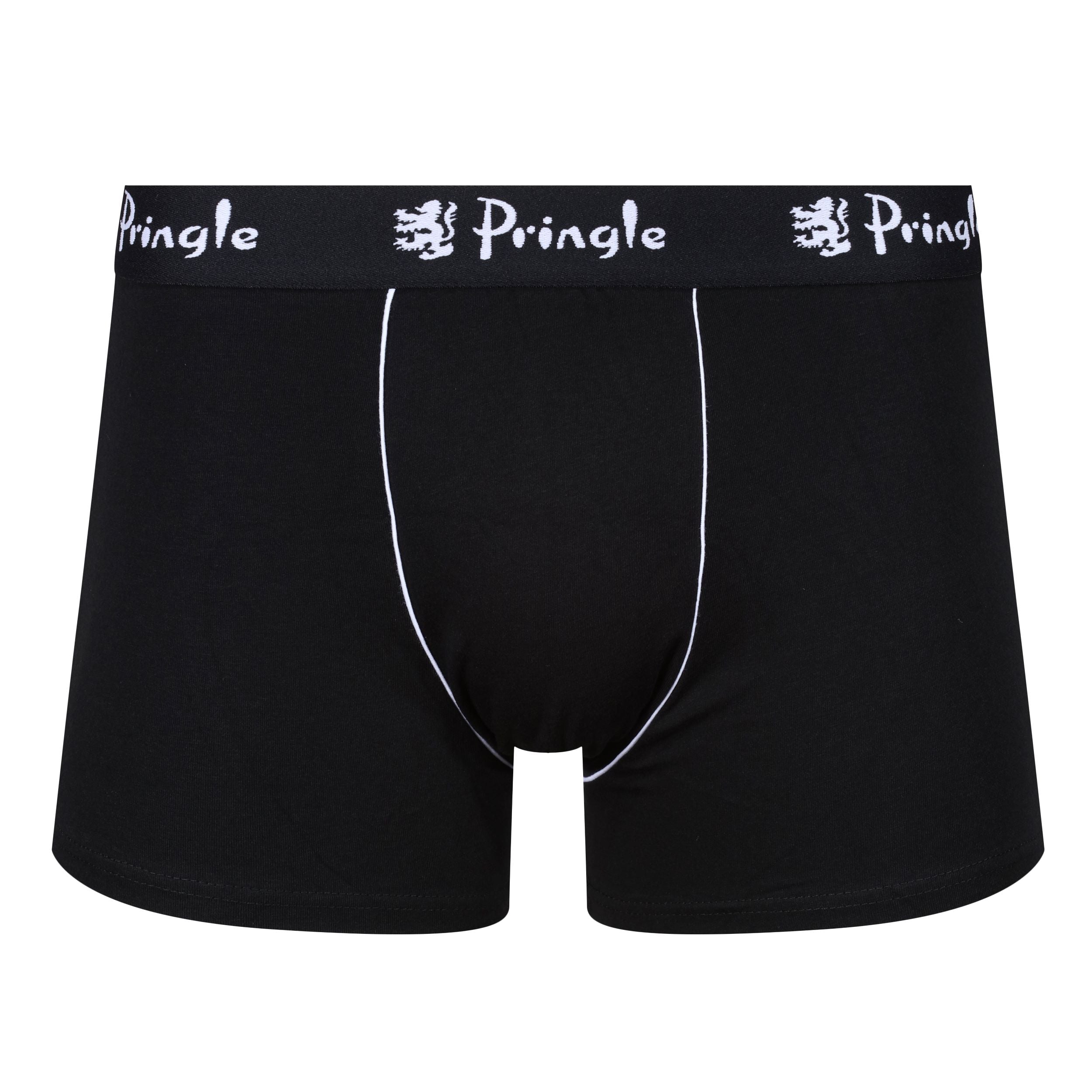 Pringle 3 Pack Cotton Stretch Men's Trunk - BWG