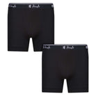 Pringle 2 Pack Men's Performance Sports Trunks - Black Boxers