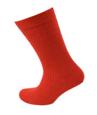 Viyella Mens Softouch Non Elastic Wool Socks With Hand Linked Toe - Red