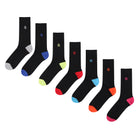 Jeff Banks Men's - 7 Pack Recycled Cotton Patterned Socks - (7/11)