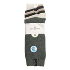 Jeff Banks Men's - 5 Pack Wool Mix Leisure Greenwich Socks - Grey