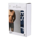 Jeff Banks Men's 3 Pack NavyCotton Trunks - All Navy