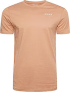 NICCE Mens Alvern Five Pack T-Shirts Denim/Burnt Orange/Navy/Sand/White