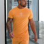 Gym King Pro Jersey Tee -Apricot