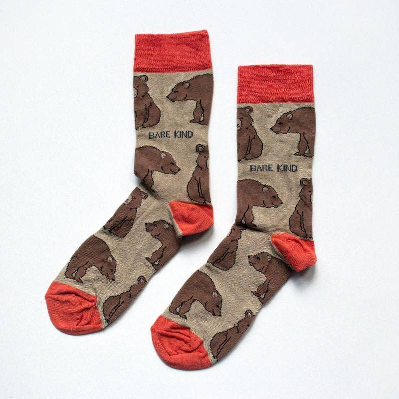 Bare Kind Socks - Save The Bear Bamboo Socks