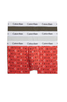 Calvin Klein 3 Pack Low rise Cotton Trunks - MultiColour