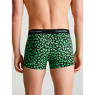 Calvin Klein 3 Pack CK96 Trunks - Blue / Green Print / Black