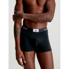 Calvin Klein 3 Pack CK96 Trunks - Black/Grey/Print