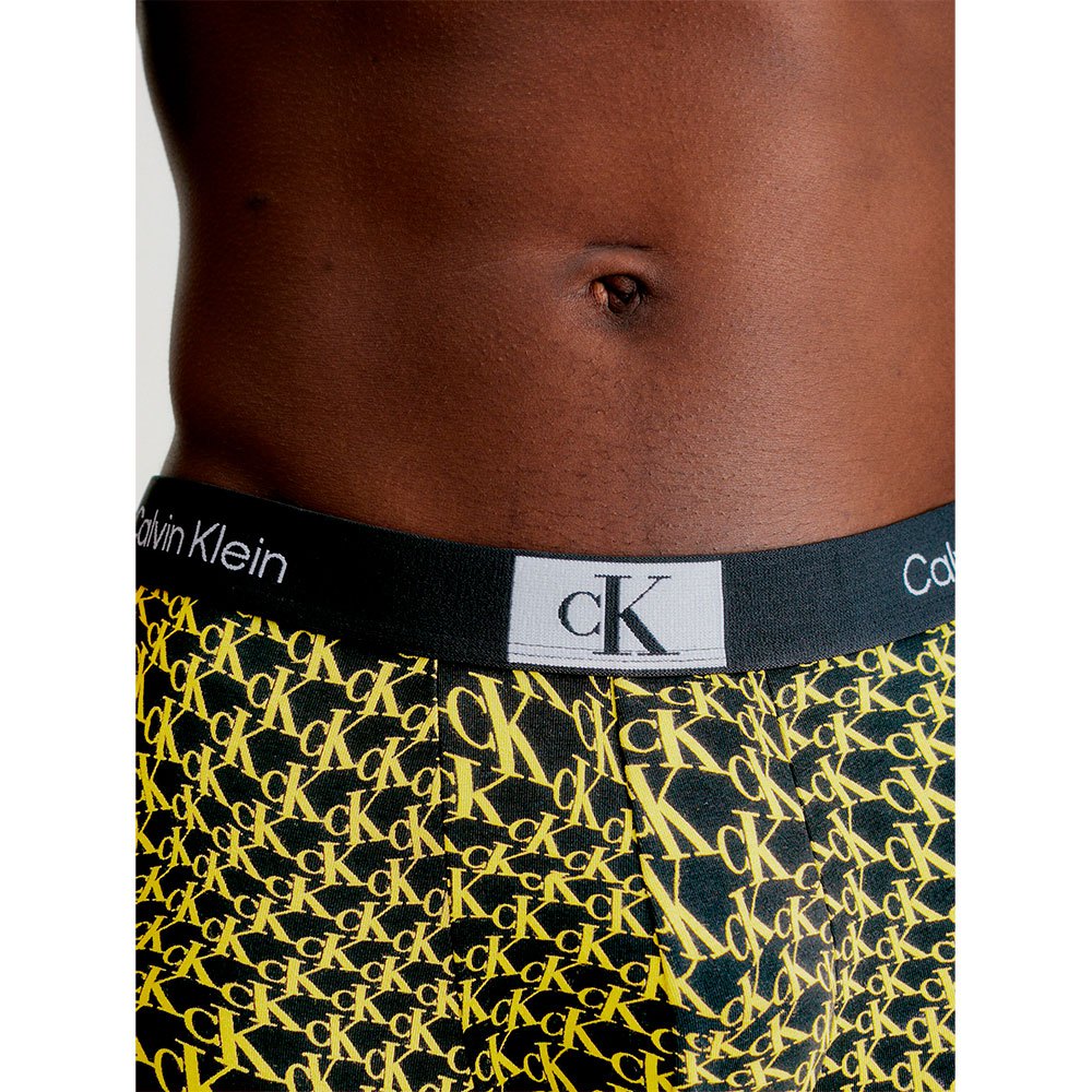 Calvin Klein 3 Pack CK96 Trunks - Black/Grey/Print