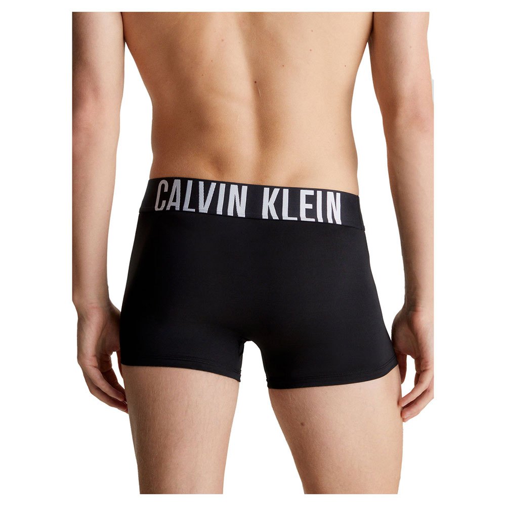 Calvin Klein Underwear 3 Pack Intense Power Microfibre Trunks - Black