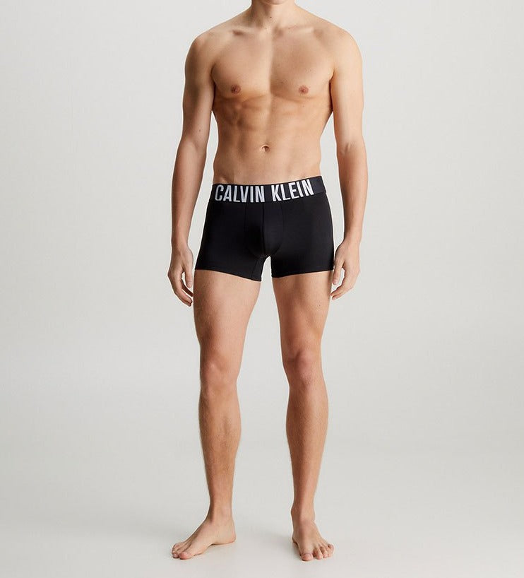 Calvin Klein Underwear 3 Pack Intense Power Microfibre Trunks - Black