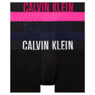 Calvin Klein Underwear 3 Pack Intense Power Microfibre Trunks - Hot Pink/Blue/Black