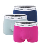 Calvin Klein 3 Pack Low rise Cotton Trunks - MultiColour 2