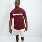 Ellesse Men's Caserio Burgundy T-Shirt