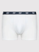 CR7 3-Pack Men's Cotton Fashion Trunk - Navy / Grey / White