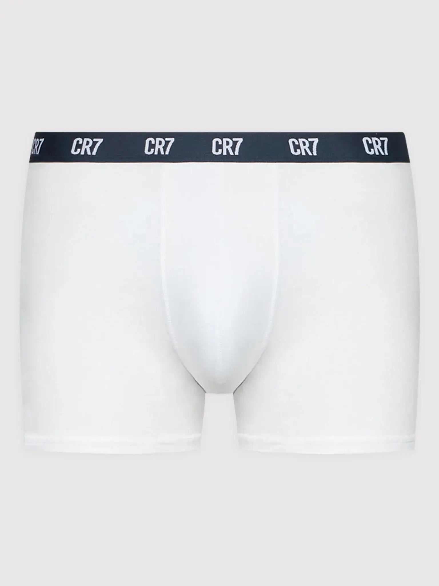 CR7 3-Pack Men's Cotton Fashion Trunk - Navy / Grey / White