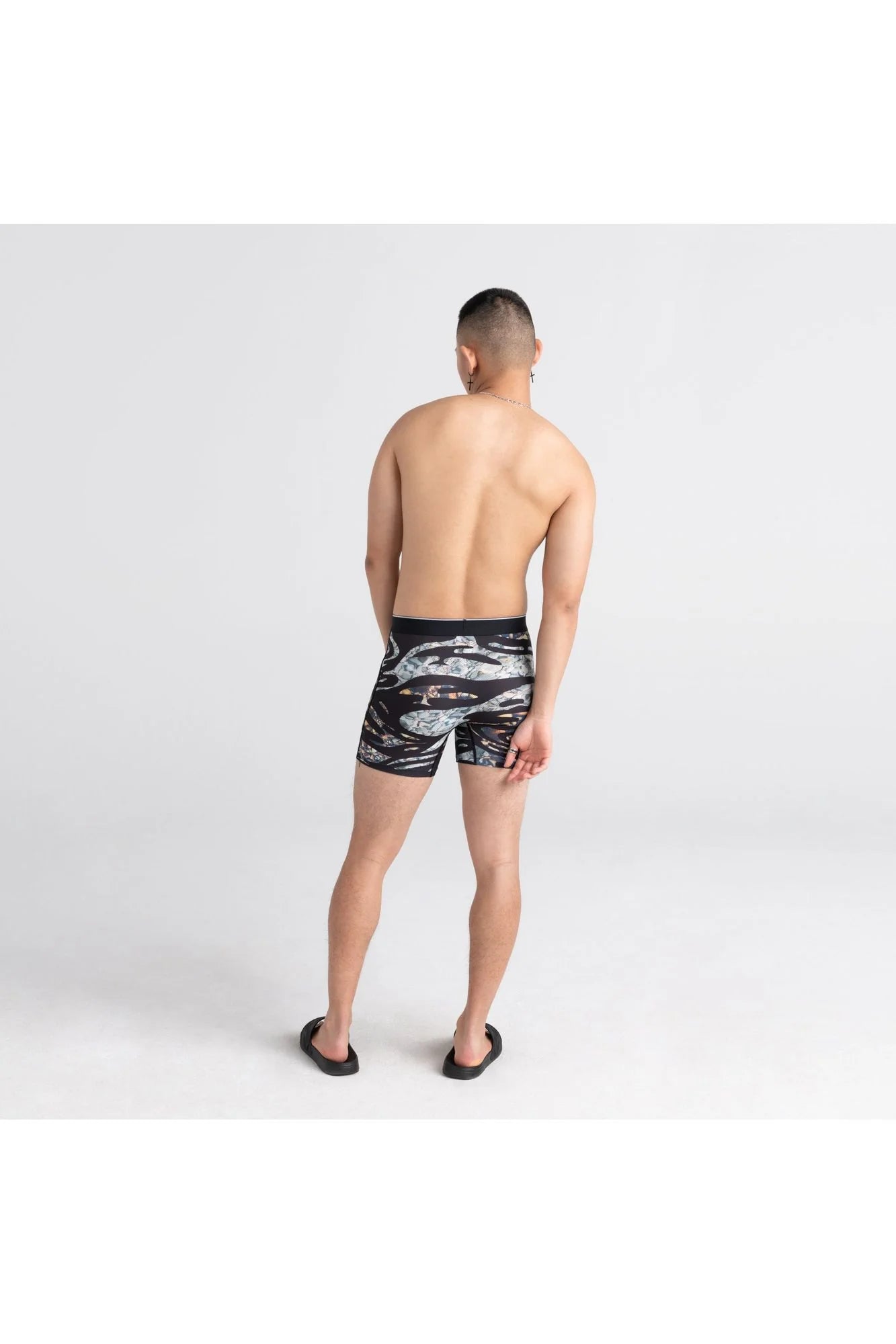 Saxx Underwear Volt Breathable Mesh Men's Boxer Briefs - Ripple Camo