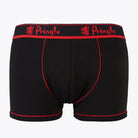 Pringle 3 Pack Cotton Stretch Men's Trunk - Black Coloured Waistbands