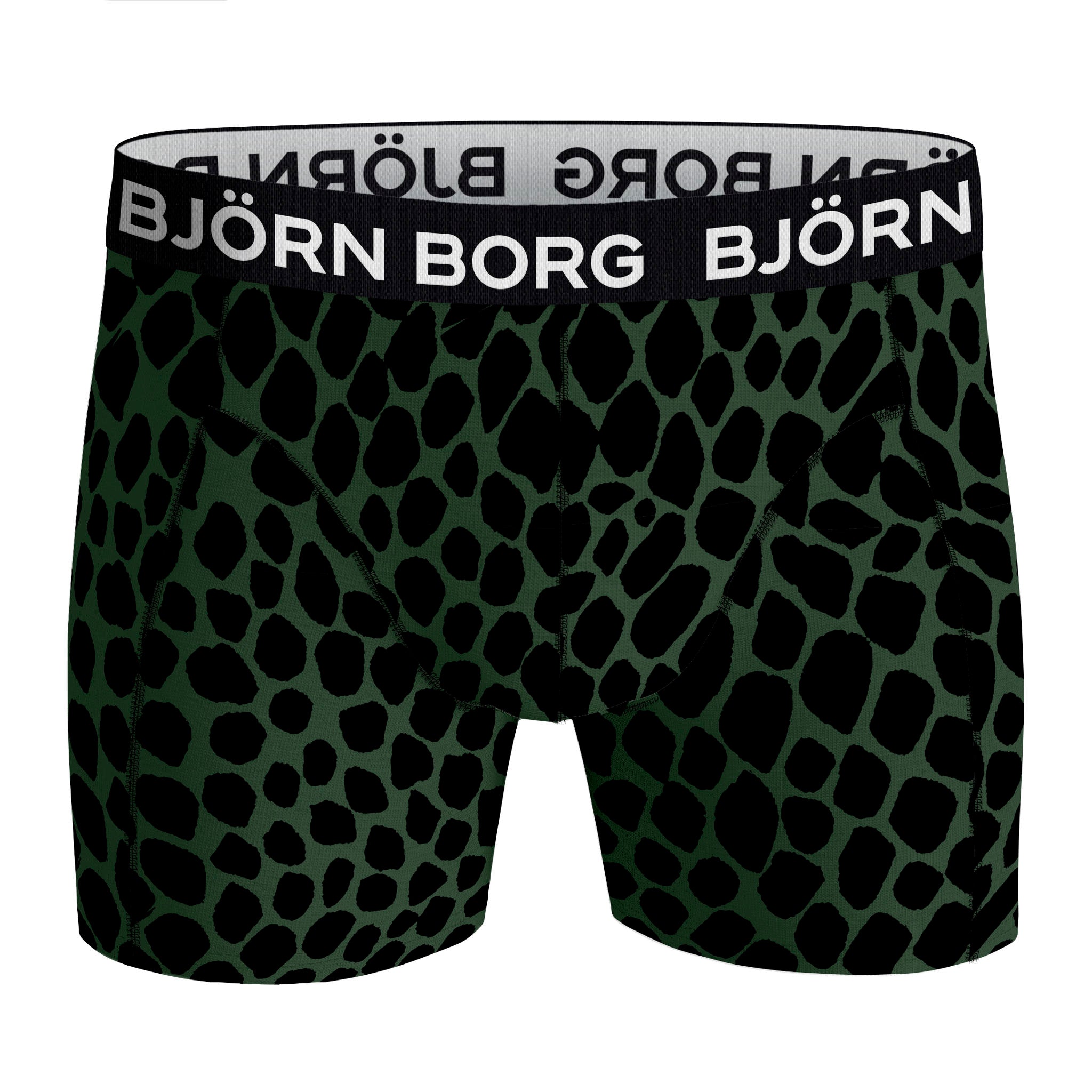 Björn Borg 5 Pack Essential Boxer - Green Print