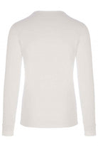 HJ Hall Cotton Rich Thermal Long Sleeve Top - White