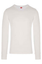 HJ Hall Cotton Rich Thermal Long Sleeve Top - White