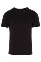 HJ Hall Cotton Rich Thermal Short Sleeve T-shirt - Black