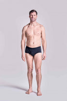 HJ Hall 3 Pack Pure Cotton Fly-Fronts Briefs - Navy