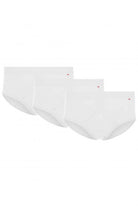 HJ Hall 3 Pack Pure Cotton Fly-Fronts Briefs - White