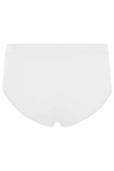 HJ Hall 3 Pack Pure Cotton Fly-Fronts Briefs - White