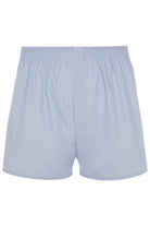 HJ Hall 2 Pack Pure Cotton Woven Boxers - Light Blue