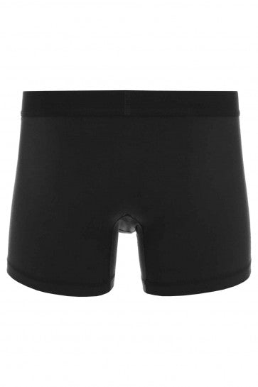 HJ Hall 2 Pack Cotton Stretch Trunks Boxer Short - Black