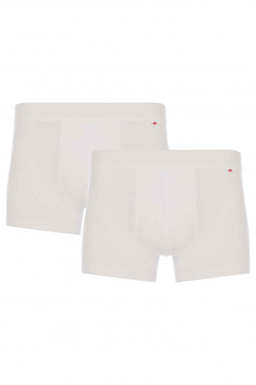 HJ Hall 2 Pack Cotton Stretch Trunks Boxer Short -White