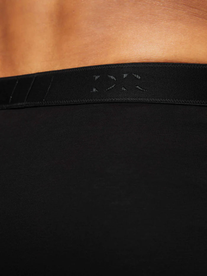 Derek Rose Men's Jack Pima Cotton Stretch Hipster / Boxer Briefs - Black