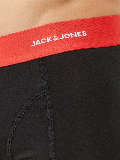 Jack & Jones Jaclucas Bamboo 3 Pack Trunks - Black Multi