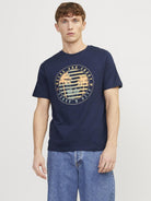 Jack & Jones JJsummer Vibe Crew Neck 100% Cotton T-Shirt