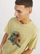 Jack & Jones JJsummer Vibe Crew Neck 100% Cotton T-Shirt