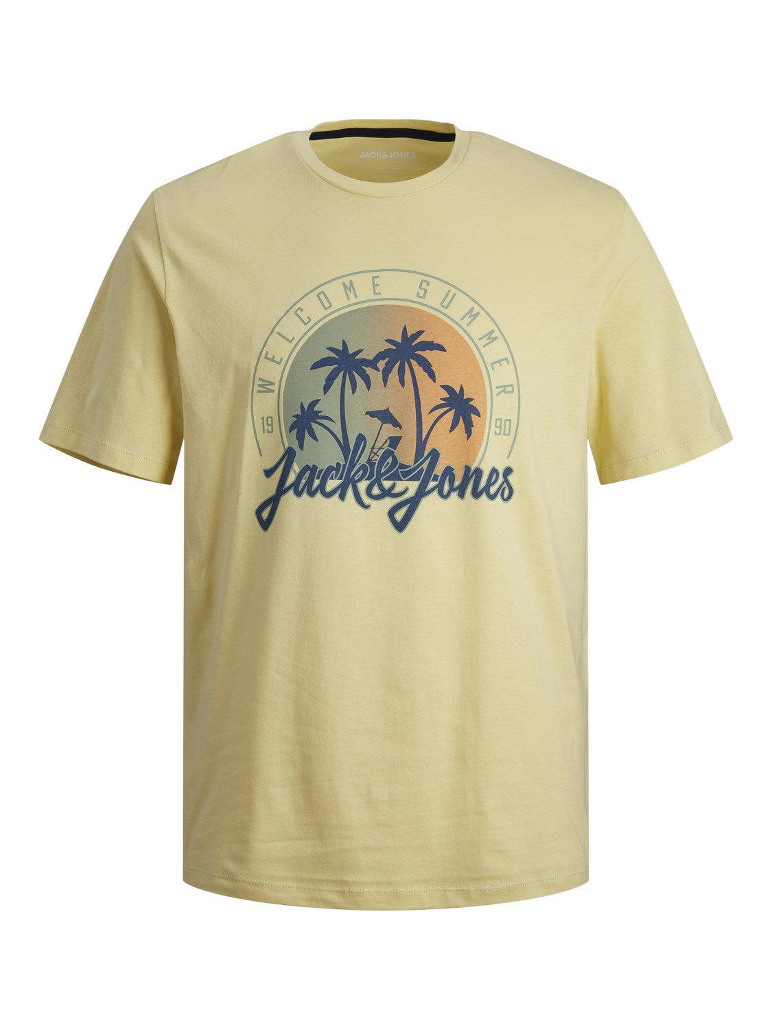 Jack & Jones JJsummer Vibe Crew Neck 100% Cotton T-Shirt