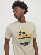 Jack & Jones JJsummer Vibe Crew Neck 100% Cotton T-Shirt