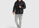 Ellesse Men's Lombardy Padded Jacket - Anthracite / Black