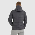 Ellesse Men's Lombardy Padded Jacket - Dark Grey Marl