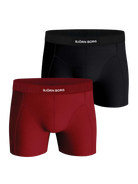 Bjorn Borg Lyocell Boxer 2 Pack - Red/Black