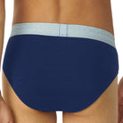 Sloggi Men's Ever Cool 2 Pack Midi Briefs - Twilight Blue