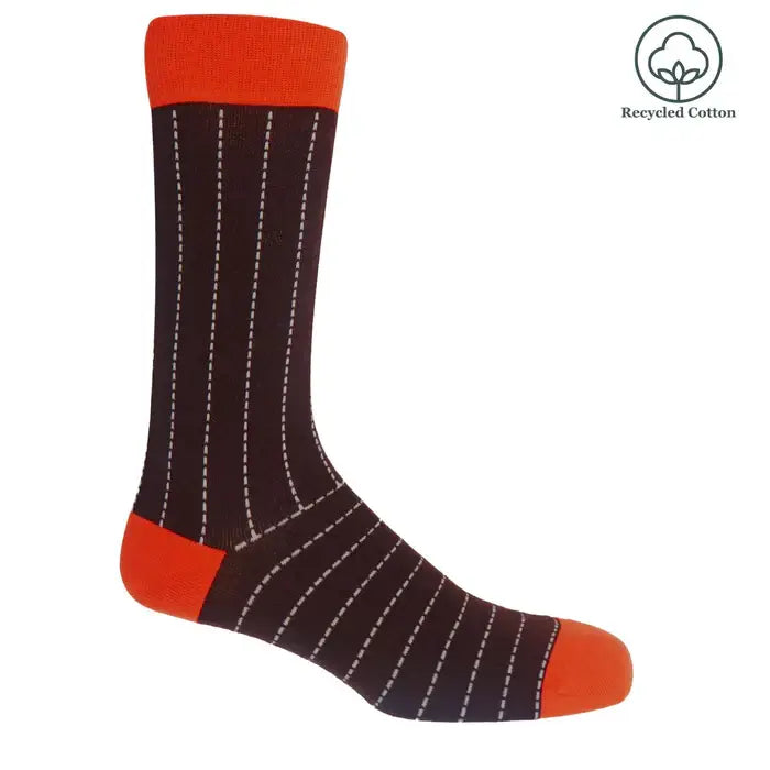 Peper Harow Dash Men's Recycled Cotton Socks- One Size ( UK 6-13 )