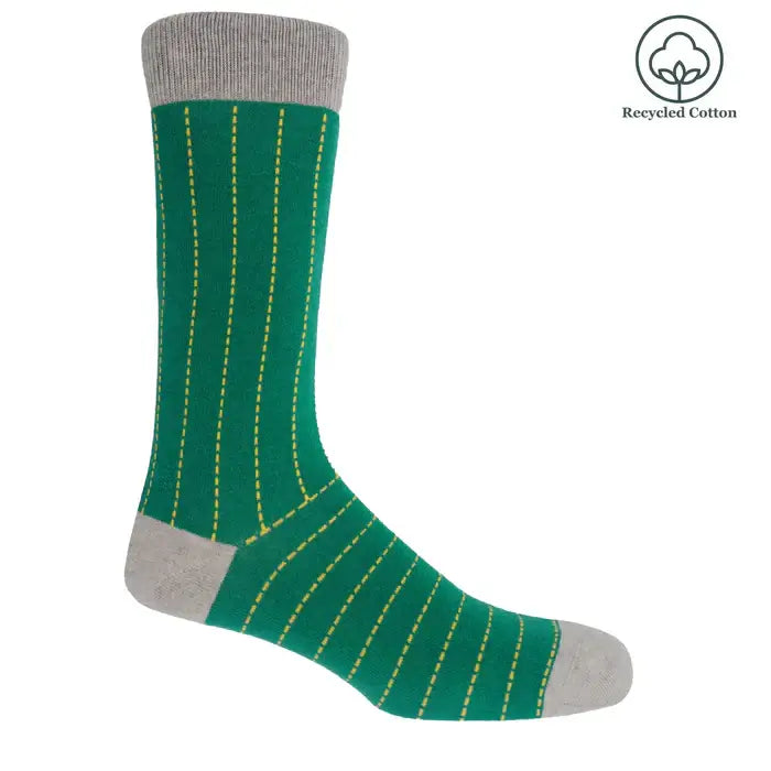 Peper Harow Dash Men's Recycled Cotton Socks- One Size ( UK 6-13 )