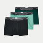 Polo Ralph Lauren 3 pack Boxer Trunks - Green / Mint / Black